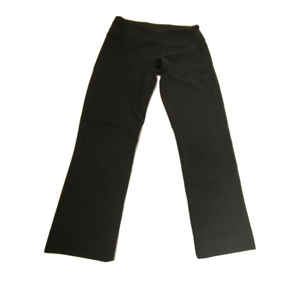 Lululemon Cropped Wunder Under Tight Black Women’s Size 4 - Picture 1 of 8